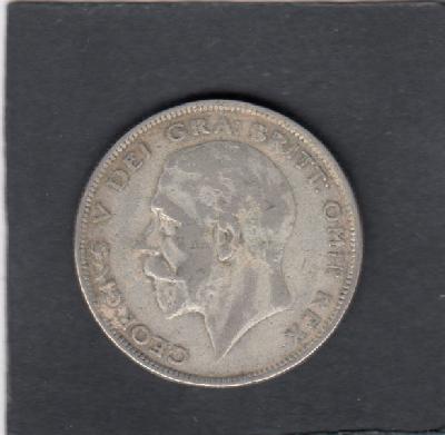 Beschrijving: 1/2 Crown  GEORGIUS V  